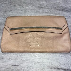 Trina Turk designer Tan Clutch